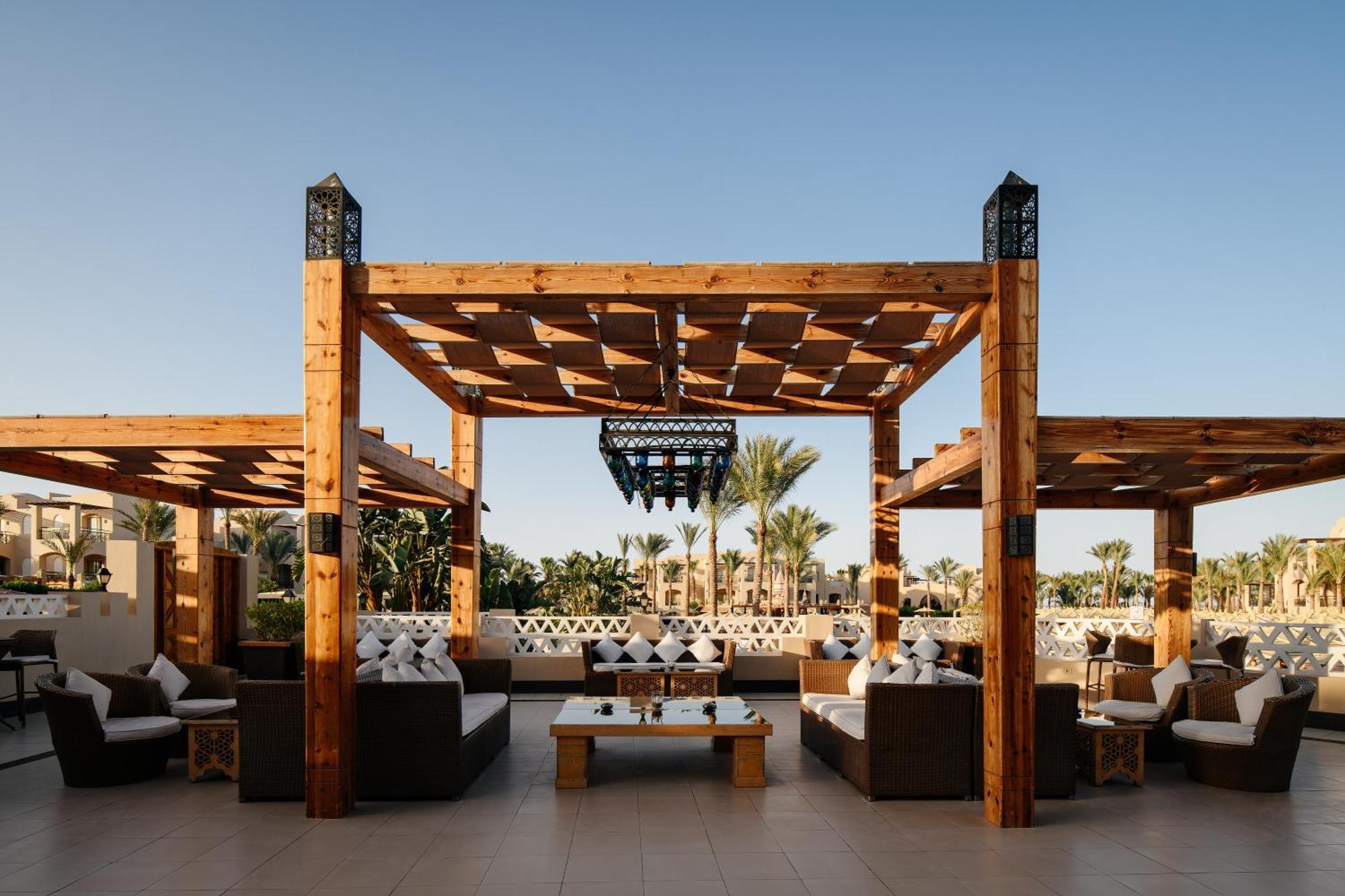 Iberotel Redsina Sharm el-Sheikh Exterior photo The view from the rooftop bar